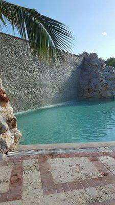 One of the several pools on the grounds of Sanctuary,  Punta Cana