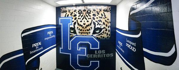 Big City Signs recent work - hand painted school mural at Los Cerritos Middle School in Thousand Oaks CA #schoolmural