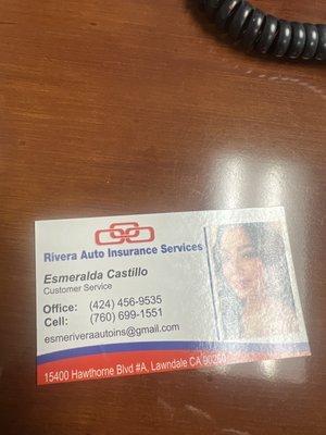 Rivera Auto Insurance Services