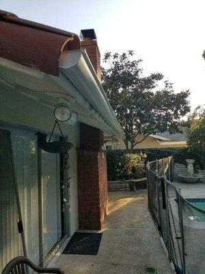 Aluminum Gutters - Seamless Gutters - Residential Property - Laguna Niguel, CA 92677