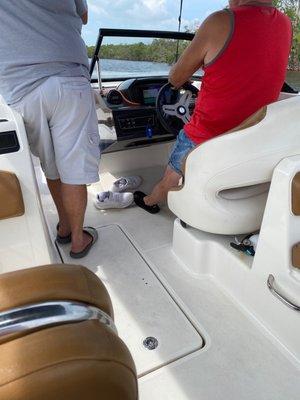 Went boating with the guys ... Cape Coral