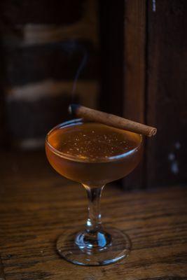 Manhattan Project Rye, Sweet Vermouth, Cointreau, Absinthe, Bitters