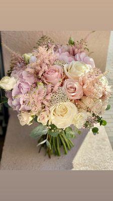 Roses and rice flowers