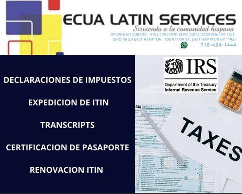 Declaración de impuestos - Taxes