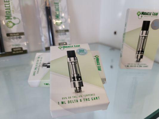 Pure & Clean THC Cartridges per Strain