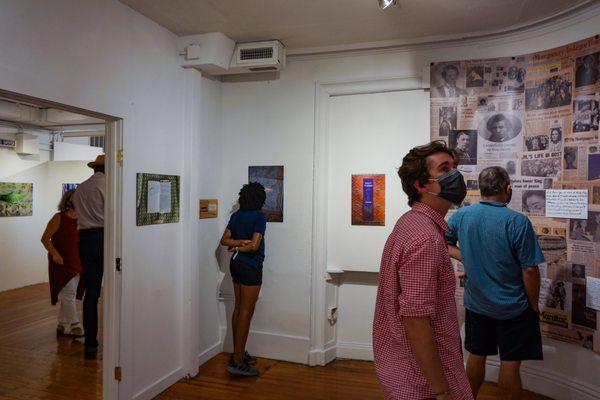 From the opening reception for Anney Raye Pitts: Witness