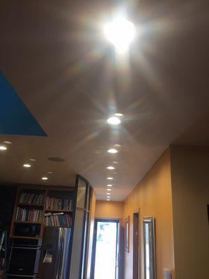 High efficiency LED lighting