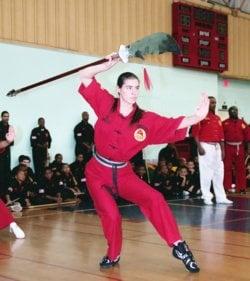 Kung Fu Weapons at Dennis Brown Shaolin Rockville MD