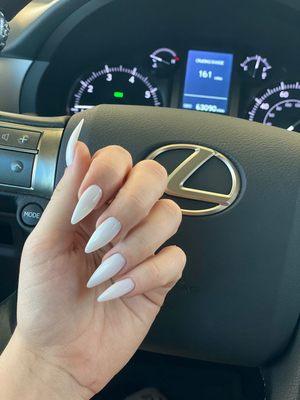 Stiletto nails