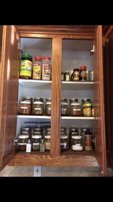 Spice cabinet