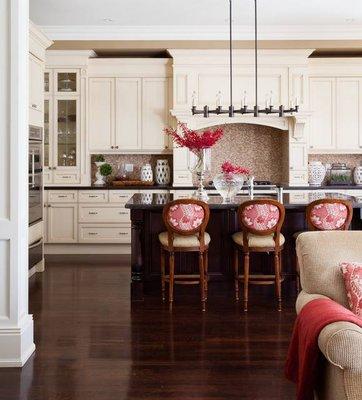 Kitchen remodel & engineered hardwood floors.