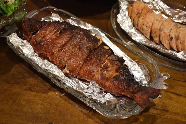 Relleno'ng bangus (milkfish)