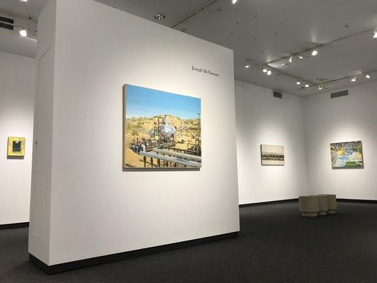 Joseph McNamara exhibition in March of 2018.