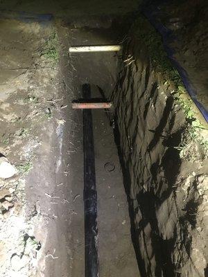 Sewer replacement