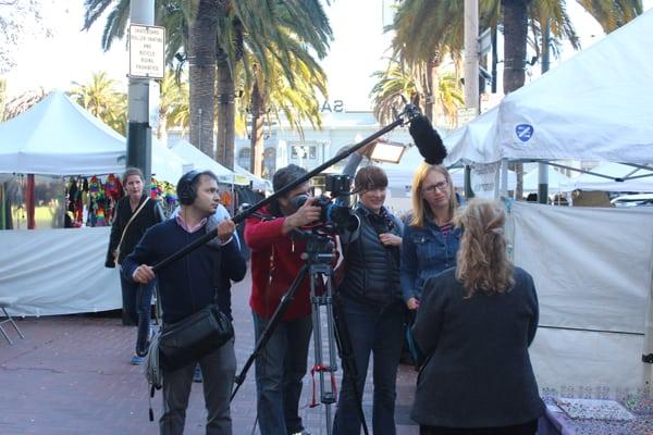 Shooting on the streets of San Francisco