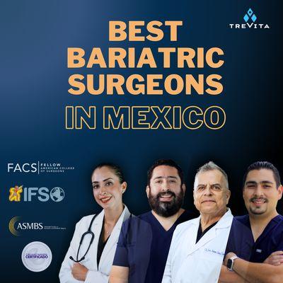 TreVita facilitates bariatric surgery (gastric sleeve, gastric bypass and more) with some of the most renowned bariatric surgeons in Mexico.