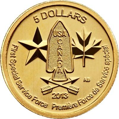 First Special Service Force Gold Bullion Coin