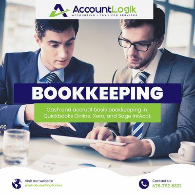 Simplify your finances with our expert bookkeeping services. Accurate, efficient, and tailored to your business needs. CONTACT US NOW!