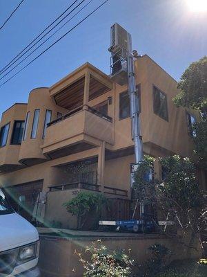 Install on a roof in Hermosa Beach