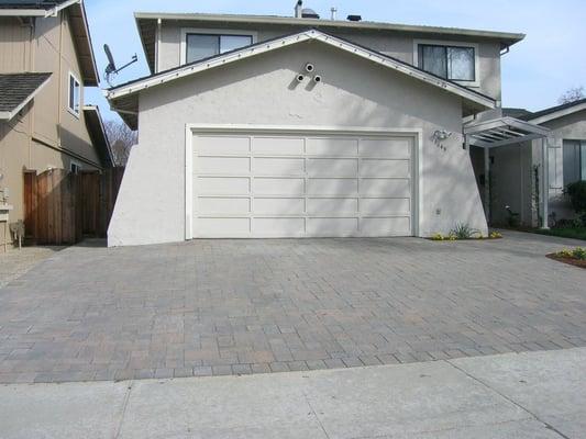 Pervious Paver Driveway