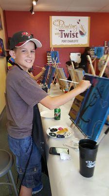 We offer kids classes, too, Saturday's and weekdays during the summer.  Many classes are only $25!