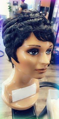 Custom-made wig  &style