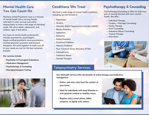 Harmony United Psychiatric Care