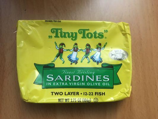 Tiny Tots Sardines in Extra Virgin Olive Oil