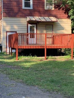 Deck installation