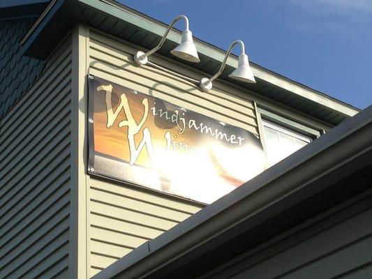 Sign for Windjammer