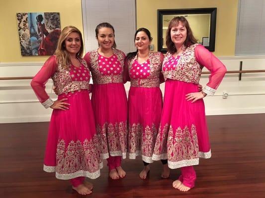 Beautiful Bollywood Women! Only at Hip-Hop Natyam Brentwood