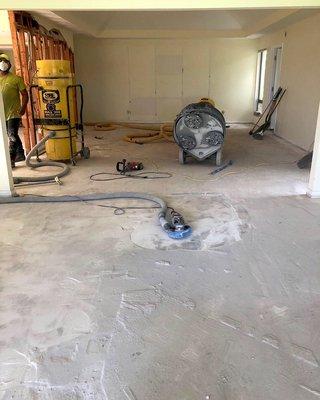 Mexican tile removal DURING