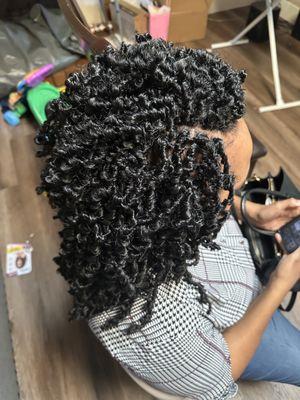 Crochet with twist