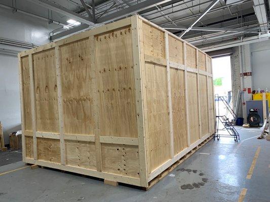 DGM Philadelphia provides onsite custom wood crating services and project cargo management services.