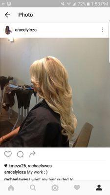 Hilights and added lenght with Babe Hair Extensions