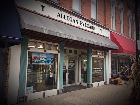 Street view of Allegan Eyecare