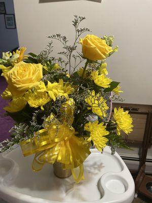 Flowers I received.