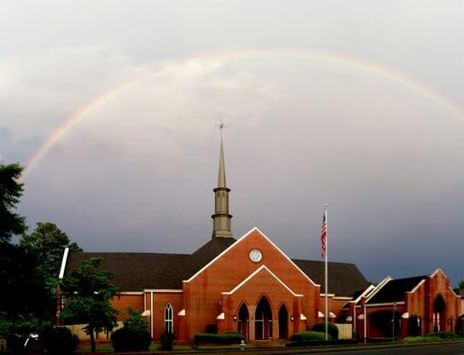 Alpharetta First United Methodist Church is locate in downtown, historic Alpharetta, Ga.