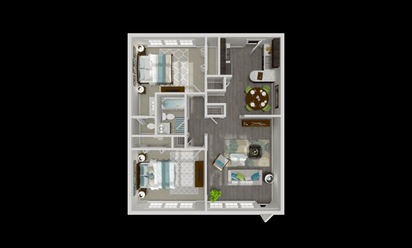 2x1.5 Floor Plan