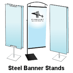 Pinquist Tool & Die: Steel Banner Stands