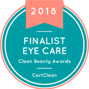 Proud to be a finalist for our Peptide Line Diminishing Eye Gel!