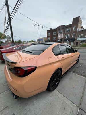 color change 2021 bmw 540i