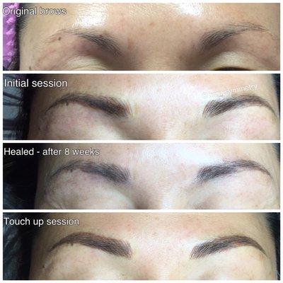 Brow transformation