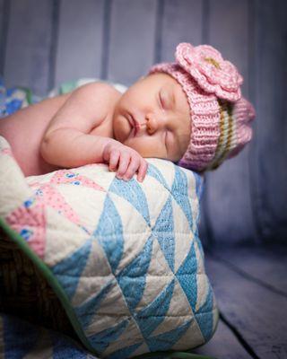 Newborn portrait, NYC