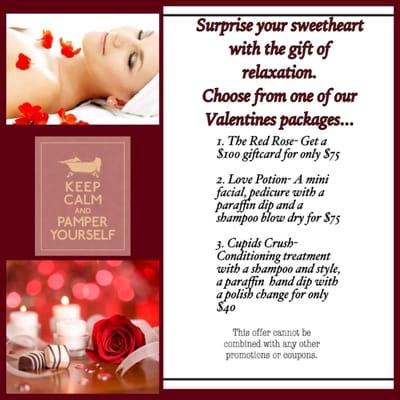 Forget the candy and roses, get your special someone something they will really love. Make an appointment or come in a and re...