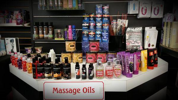 edible massage and body oils