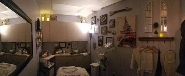 My new room. Located inside Face and Body Emporium.