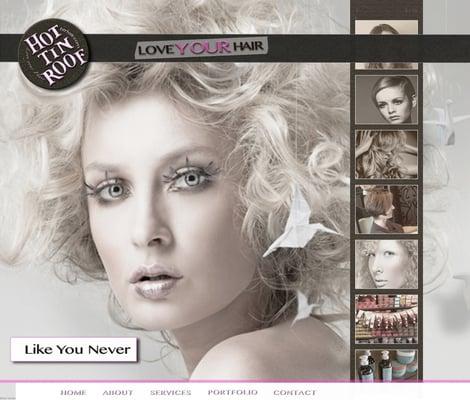 Keep your eyes open for our newly designed webspace st htrhair.com