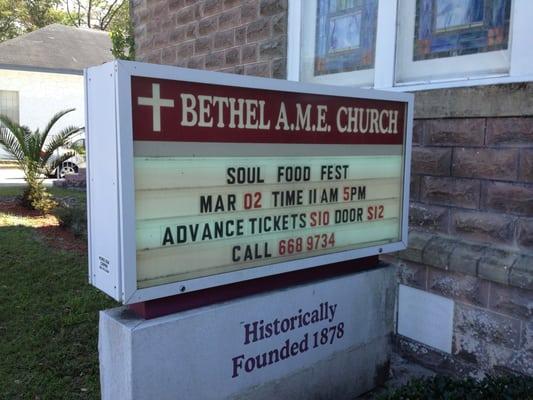 Bethel A M E Church