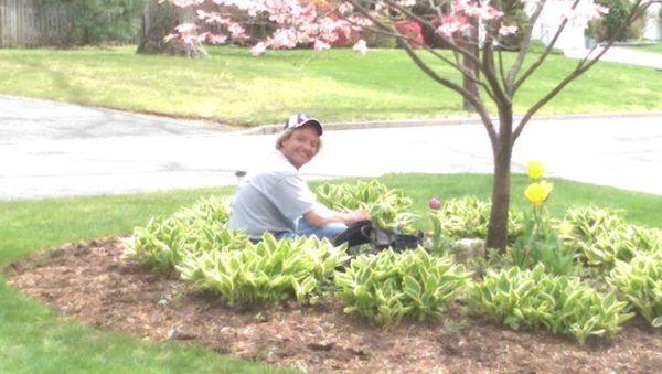 Mike, Installing landscape lights